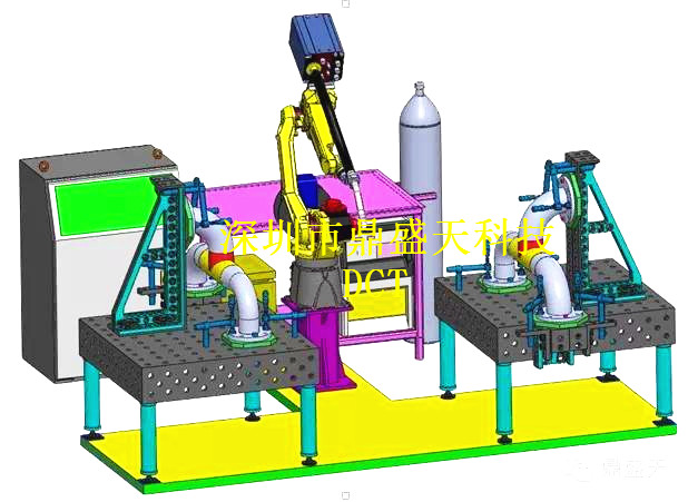 機(jī)器人自動化柔性焊接工裝設(shè)計